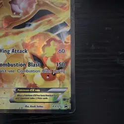 Pokemon TCG Charizard EX XY121 XY Promo Holo English 2016 180 HP Basic Fire - Image 2