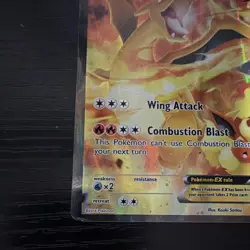 Pokemon TCG Charizard EX XY121 XY Promo Holo English 2016 180 HP Basic Fire - Image 3