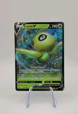 Pokemon TCG: Celebi V 007/198 Ultra Rare - Chilling Reign - NM - Image 1