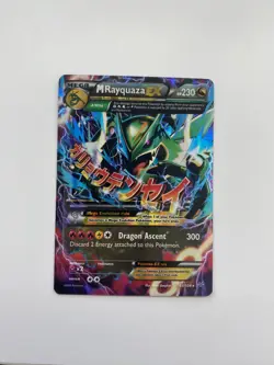 Pokemon M Rayquaza EX 61/108 XY Roaring Skies Holo Ultra Rare Lightly Played LP - Image 1