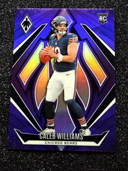 2024 Panini Phoenix Purple Prizm RC Caleb Williams Rookie Holo #151 MINT 💜💜 - Image 4