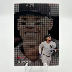 2025 Bowman's Best Aaron Judge #P-23 Pixel Portraits New York Yankees SP *SEE - Image 1