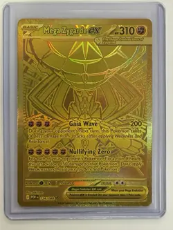 Pokemon - Mega Zygarde Ex - Perfect Order - Mega Hyper Rare Gold - Mint - Image 1