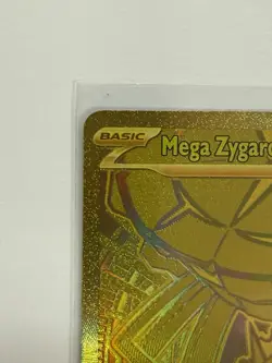 Pokemon - Mega Zygarde Ex - Perfect Order - Mega Hyper Rare Gold - Mint - Image 2