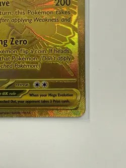 Pokemon - Mega Zygarde Ex - Perfect Order - Mega Hyper Rare Gold - Mint - Image 4