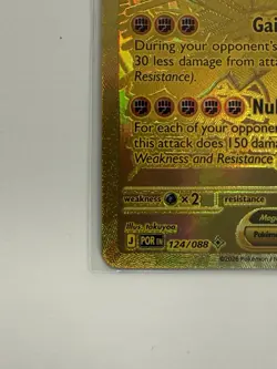 Pokemon - Mega Zygarde Ex - Perfect Order - Mega Hyper Rare Gold - Mint - Image 5