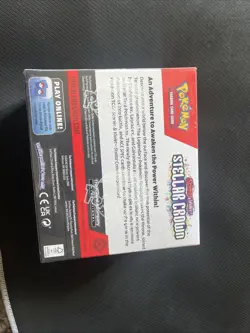 Pokemon Tcg Stellar Crown Sealed Booster Box - Image 3