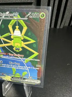 Pokemon TCG Spidops EX Scarlet & Violet Base Set Illustration Rare Card 243/198 - Image 3