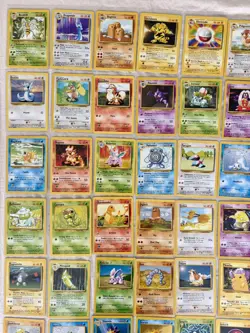 Complete Base Set Non Holos 17-102 Pokemon Cards Vintage Pokemon WOTC TCG 1999 - Image 5