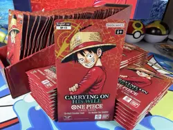 One Piece Carrying On His Will Op-13 Sleeved Booster 77x ✨ -Display Not Included - Image 2