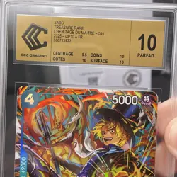 Carte One Piece TCG - SABO OP10-049 TR - French - CCC Grading 10 Gold - Image 3