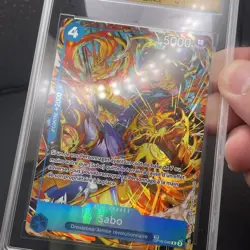 Carte One Piece TCG - SABO OP10-049 TR - French - CCC Grading 10 Gold - Image 5