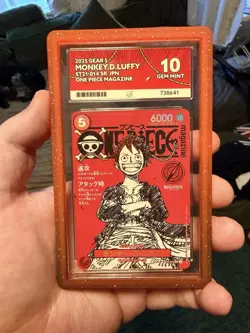One Piece Monkey D Luffy ST21-014 Magazine Promo Ace 10 - Image 1