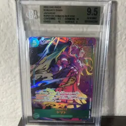 2022 Japanese One Piece Romance Dawn Yamato OP01-121 SEC Alt Art Bgs 10 - Image 1