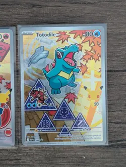 Pokemon First Partner Series 2 - Johto Starter Set Chikorita Cyndaquil Totodile - Image 4
