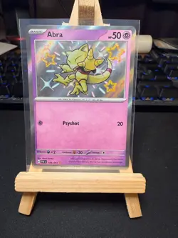 Pokemon TCG Abra 148/091 – Paldean Fates – Baby Shiny – NM - Image 1