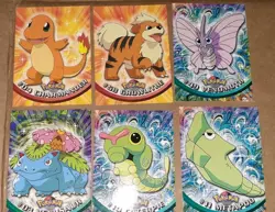 LOT (22) Topps Pokemon Cards with 3 Holos - Image 4