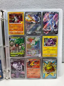 99 Pokemon TCG Card Lot with Binder Mixed Cards Collection English and Japanese - Image 5