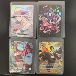 All 4 Azuki TCG IKZ Gates Awakened Limited Edition Rare Presale Promos Cards - Image 1