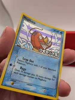 Magikarp 64/107 Deoxys Reverse Holo Stamped Pokemon TCG Card - Image 3