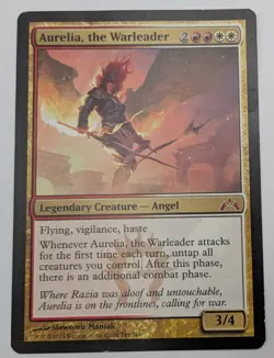 Aurelia, the Warleader Gatecrash MTG Magic The Gathering - Image 1