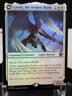 MTG Gisela the Broken Blade FOIL NM Innistrad Remastered INR #0024 Mythic Angel - Image 1