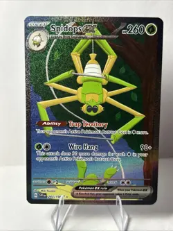 Pokemon TCG Spidops EX 243/198 Illustration Scarlet & Violet Base Set NM - Image 1