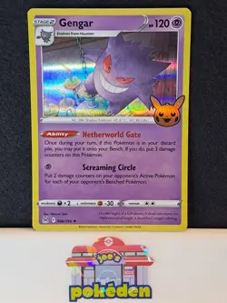 Pokemon TCG Gengar Trick or Trade 2023 066/196 Holo Rare NM - Image 1