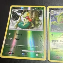 Treecko And Grovyle Reverse Holo Pokemon 2008 Stormfront And Platinum Arceus NM - Image 4