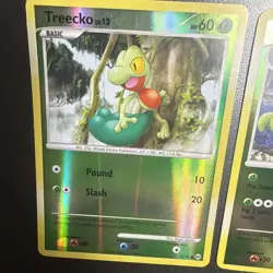 Treecko And Grovyle Reverse Holo Pokemon 2008 Stormfront And Platinum Arceus NM - Image 5