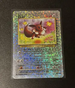 Pokemon TCG 2002 Legendary Collection Eevee 74/110 Reverse Holo Common 50 HP - Image 1