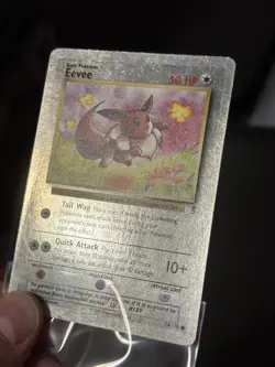 Pokemon TCG 2002 Legendary Collection Eevee 74/110 Reverse Holo Common 50 HP - Image 2