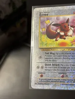 Pokemon TCG 2002 Legendary Collection Eevee 74/110 Reverse Holo Common 50 HP - Image 3