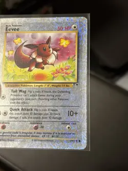 Pokemon TCG 2002 Legendary Collection Eevee 74/110 Reverse Holo Common 50 HP - Image 4