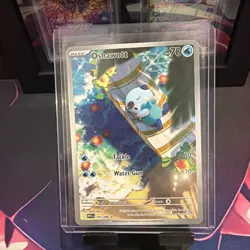 Oshawott 105/086 IR | Scarlet and Violet: White Flare | Pokemon TCG - Image 2