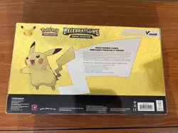 Pokemon TCG 25th Celebrations Pikachu v Union Premium Playmat Collection Sealed 820650809156 - Image 1