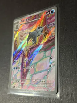 Pokemon TCG Arctibax 209/193 Paldea Evolved Illus Rare Full Art Holo - Image 2