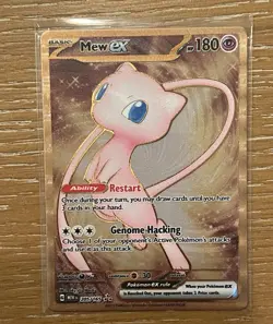The Pokemon Company Mew ex 205/165 Scarlet & Violet 151 Hyper Rare Full Art Holo - Image 1