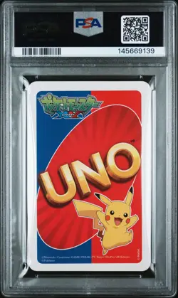 2014 UNO POKEMON XY GREEN-#9 MEGA GENGAR PSA 4 - Image 2