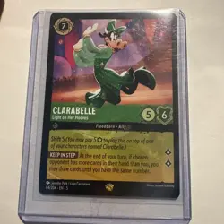 Clarabelle Light on Her Hooves 84/204 Legendary Disney Lorcana Shimmering Skies - Image 2