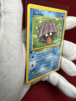 1995, 96, 98 Pokemon Card 1st Edition **Shellder** - Fossil Set 54/62 - Common - Image 5
