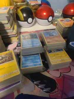 1000 Pokemon Card Bulk Lot Common Uncommon Holos [900 C/UC & 100 H/RH] PLUS.. - Image 5