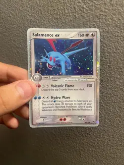 Pokemon TCG Salamence EX Power Keepers Holo Ultra Rare Vintage Card 96/108 TCG - Image 1