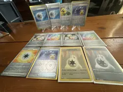 Pokemon 12 Card Lot Random Trainer Energies Reverse Holos! - Image 1