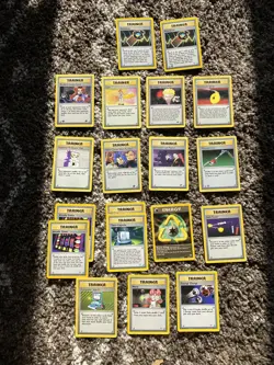 Large Lot Of Rare Pokemon TCG Trainer Cards 1st Edition Rare Over 19 Cards - Image 1