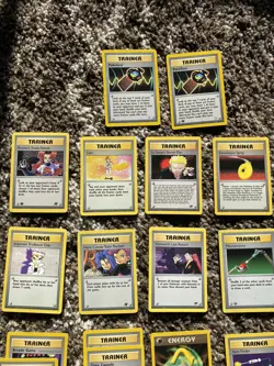 Large Lot Of Rare Pokemon TCG Trainer Cards 1st Edition Rare Over 19 Cards - Image 2