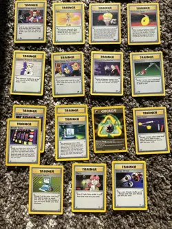 Large Lot Of Rare Pokemon TCG Trainer Cards 1st Edition Rare Over 19 Cards - Image 3