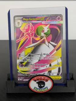 Pokemon Card 2025 MEGA GARDEVOIR EX Full Art 159/132 Mega Evolutions MINT - Image 1
