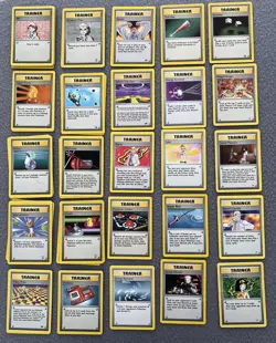 Pokemon Card Trainer Lot of 59 Base cards Non-Holo Uncommon Common - Image 1