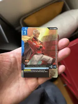 Zecks Merquise Alternate Art Foil - ST02-011 C+ NM - Gundam TCG Card Game - Image 1